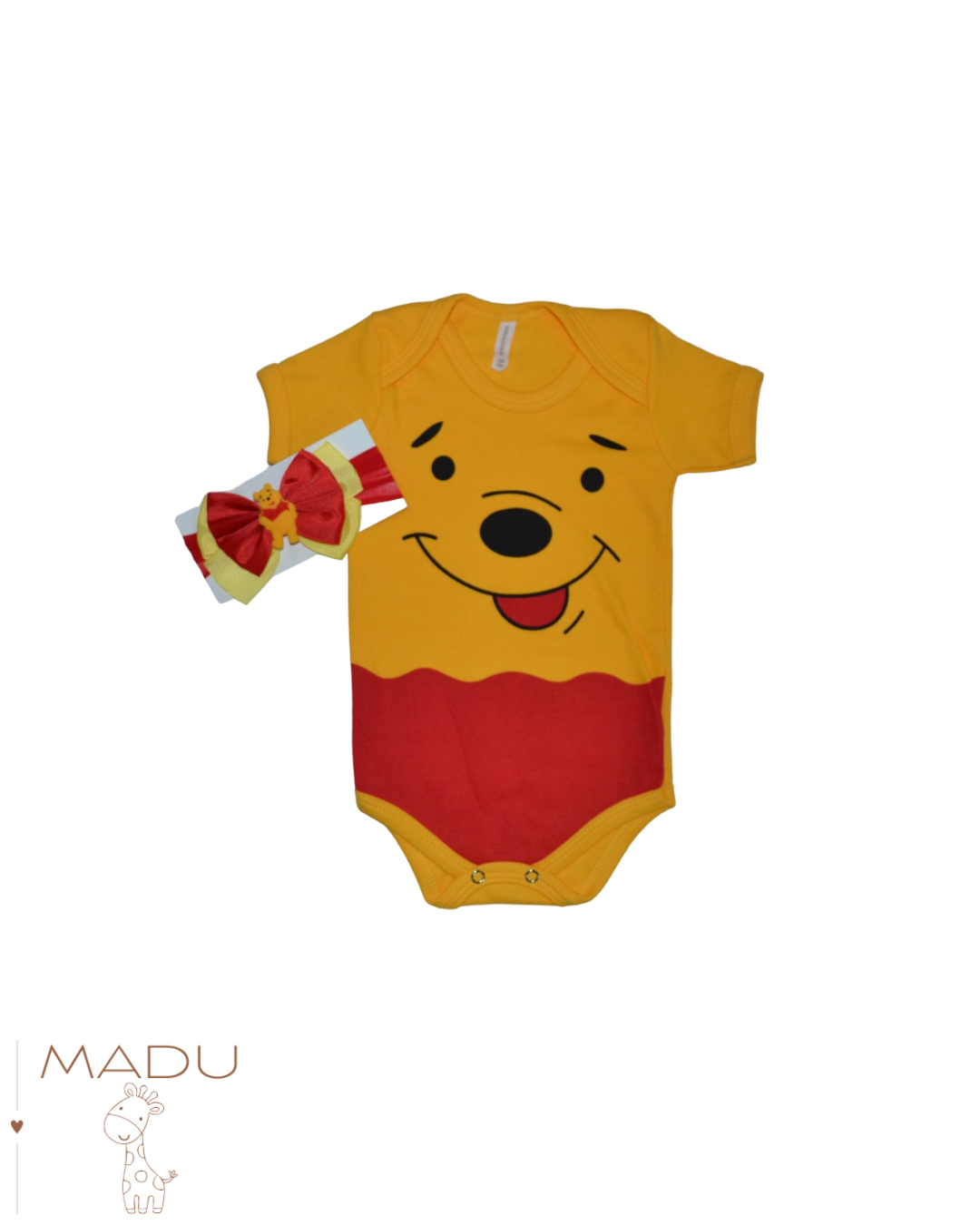 KIT BODY E LAÇO - POOH
