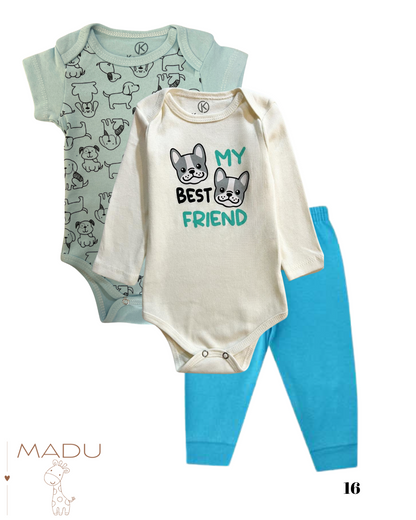 KIT BODY E CALÇA - TAMANHO M