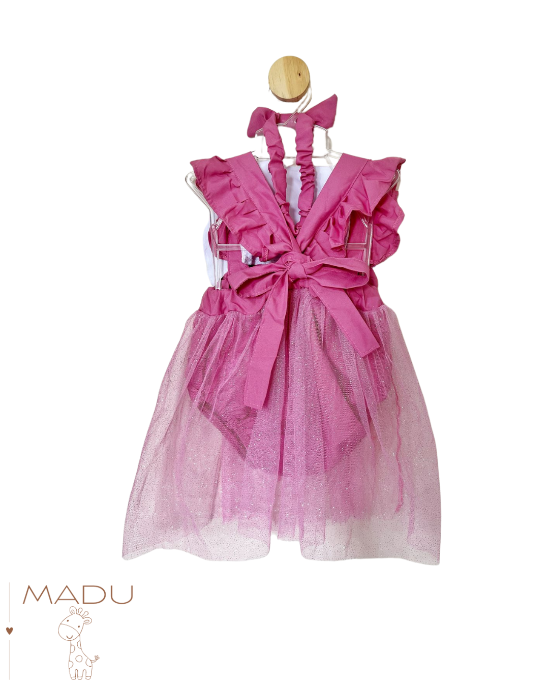 Romper Pascoa Tulle glitter