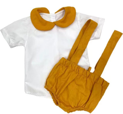 Conjunto para Bebe Pimpolho Linho