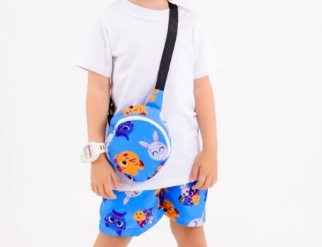 Conjunto c/ Bag - Personagens - Patrulha Canina - Mickey - Safari - Bolofofo