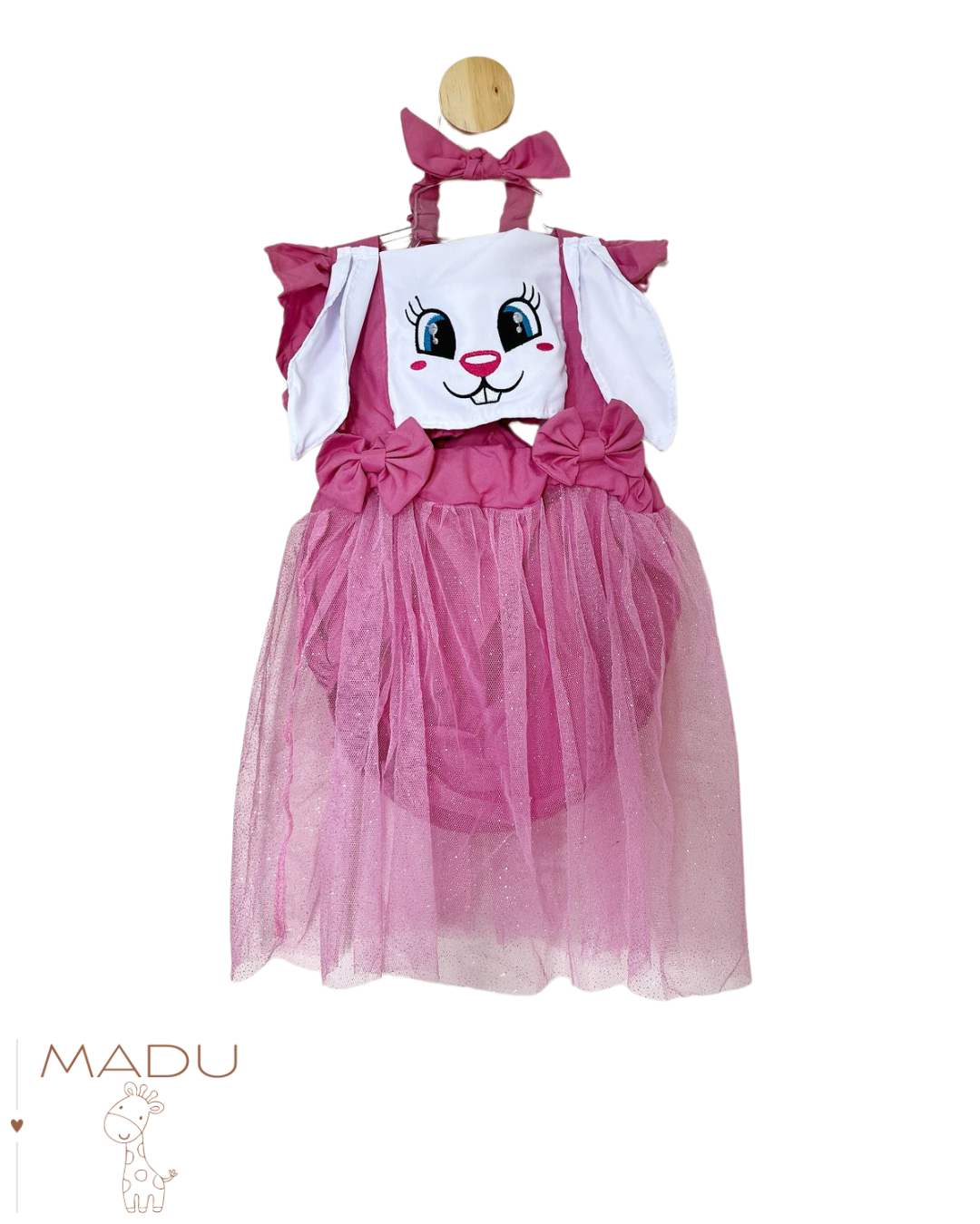 Romper Pascoa Tulle glitter