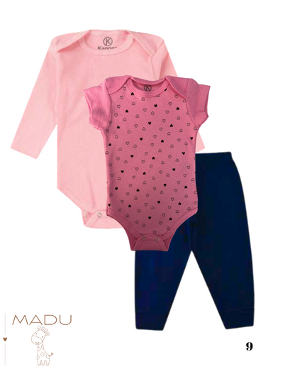 KIT BODY E CALÇA - TAMANHO M