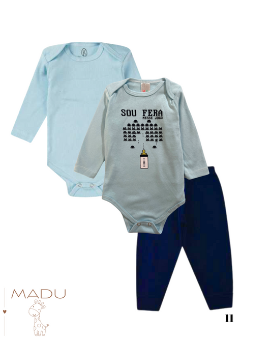 KIT BODY E CALÇA - TAMANHO GG