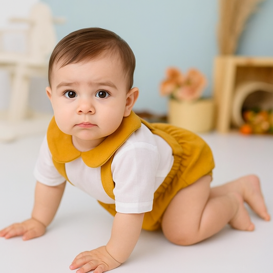 Conjunto para Bebe Pimpolho Linho